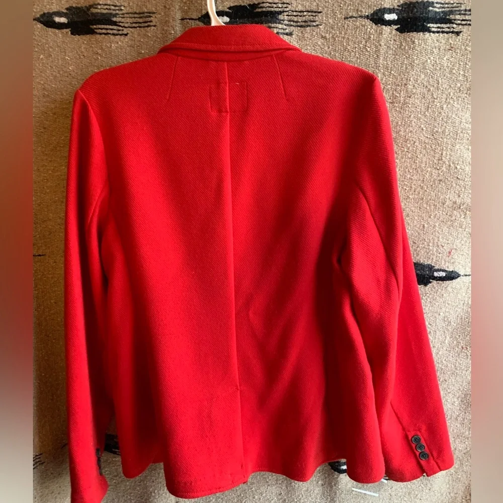 Beautiful red blazer from Old Navy women’s size large - Picture 2 of 16